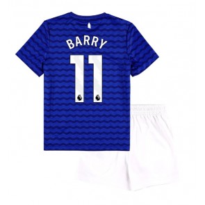 Everton Thierno Barry #11 Replika Babytøj Hjemmebanesæt Børn 2025-26 Kortærmet (+ Korte bukser)